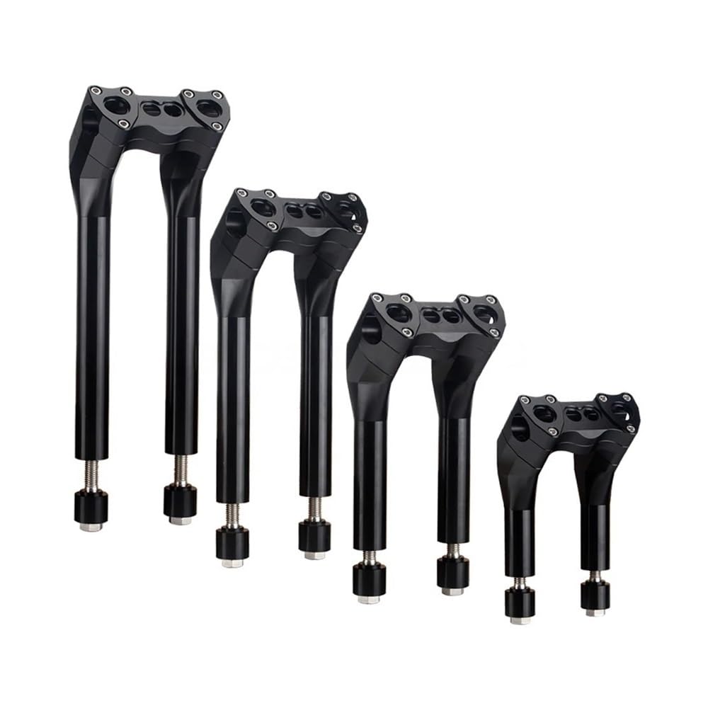 Estensore Manubrio Moto Riser Manubrio Rise 6-13'' 32MM 1-1/4'' Per Touring Per Moto per Electra Glide Street Bob FLHX FLHTC