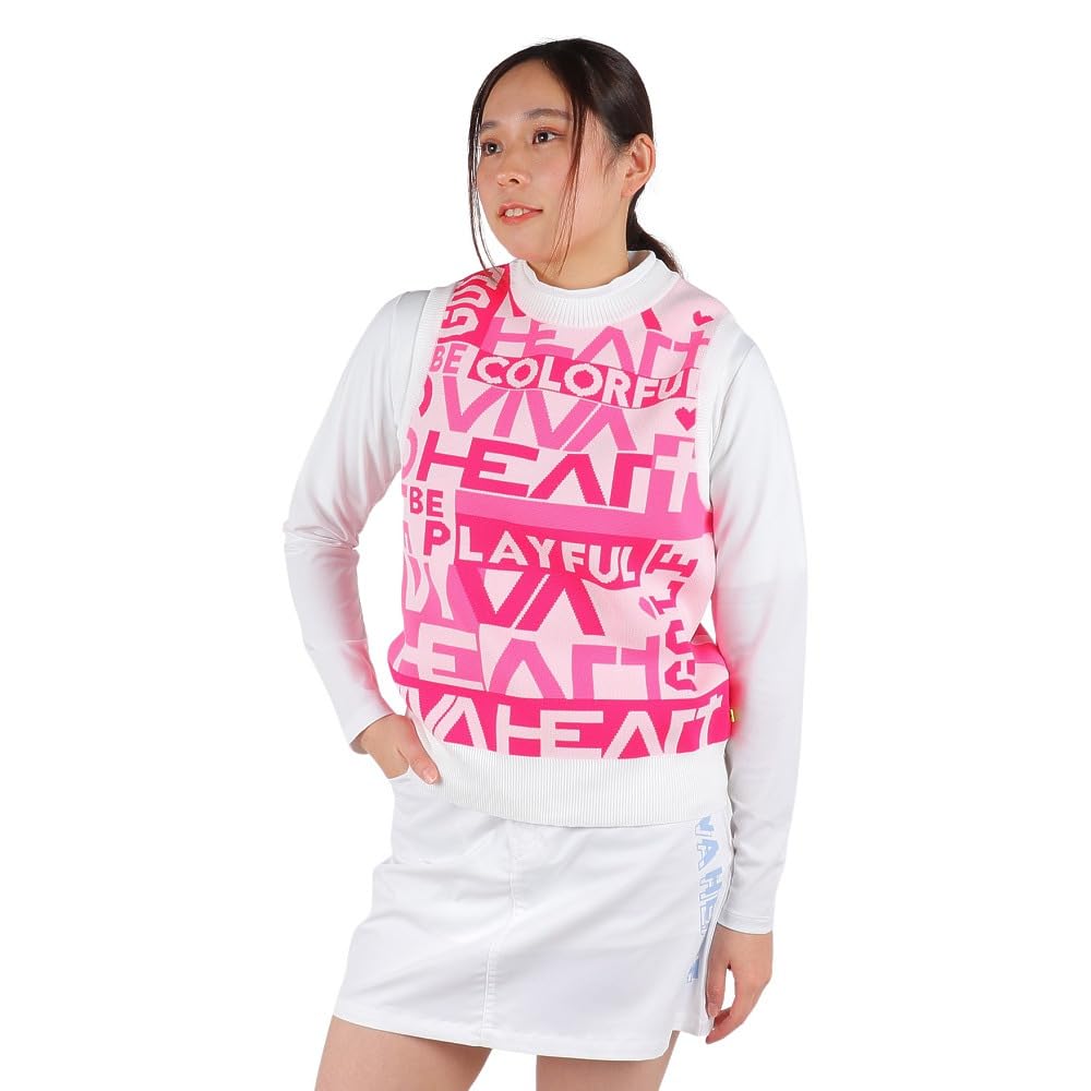 Amazon.co.jp: ビバハート（VIVA HEART） ゴルフウェア 撥水ロゴJQ