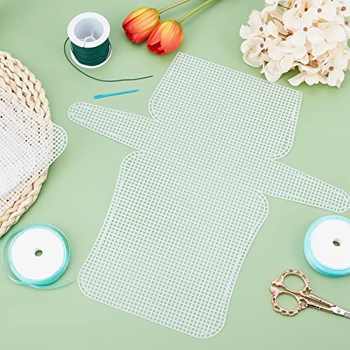 CHGCRAFT 6 Pcs Square Mesh Plastic Canvas Sheets Crossbody Purse Bag Making Accessories - Image 4