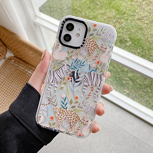 Coque souple iPhone 11 Pro Max antichoc à motif conque et fleur