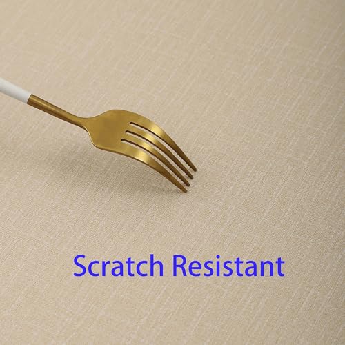 Walrus NO.1 Heavy Duty Vinyl Tablecloth Waterproof Oil-Proof Pvc Table Cloth Stain-Resistant Wipeable Rectangle Or Square Table Cover thumb #4
