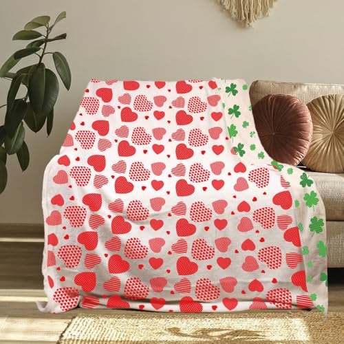 Image of Ithmahco Mothers Day Blanket for Mom, 60 X 50 Inch I Love You Mom Gift Blanket, Mothers Day Throw Blankets for Moms from Daughter, Reversible Double Sided Blankets