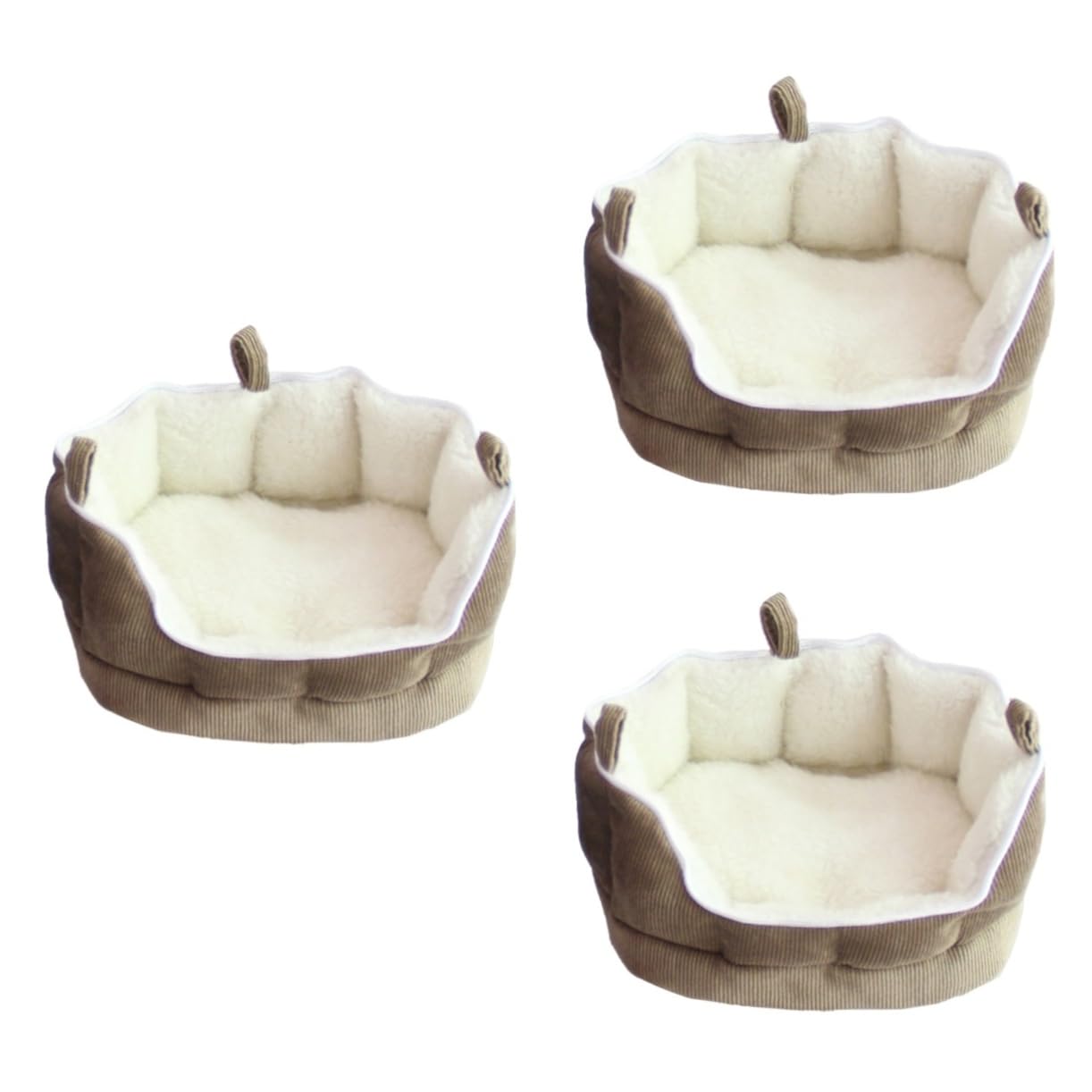 FOMIYES 3stücke Sofa Für Nagetiere Bequeme Hängematte Für Frettchen Meerschweinchen Hamster Und Andere Kleintiere Kaffee Farbe Kuschelig Und Warm Schlafen Und Entspannen