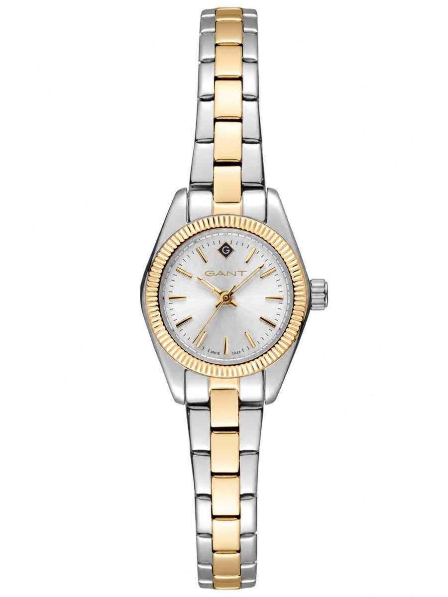 KADIN KOL SAATİ, GOLD GÜMÜŞ KASA, BEYAZ KADRAN, GOLD GÜMÜŞ KORDON, QUARTZ, 22MM, 3 ATM SUYA DAYANIKLI, G194002