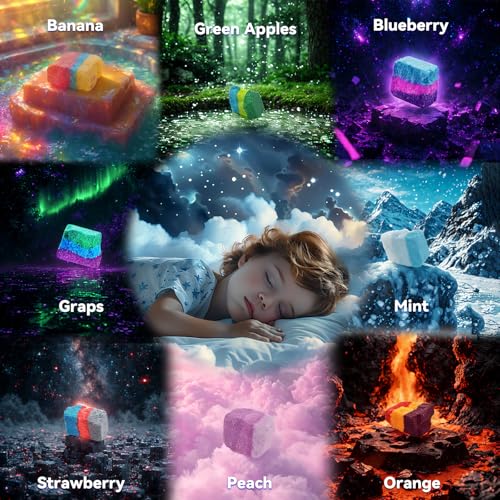 Bath Bombs Color Fizzies for Kids: 8 Pcs Scented Potion Bottles 14 Colors Water Tablets Organic Natural Shower Steamers Fun Science Toddler Foams Bubbles Sets Birthday Gift for Girls Boys Ages 3+ 4-8