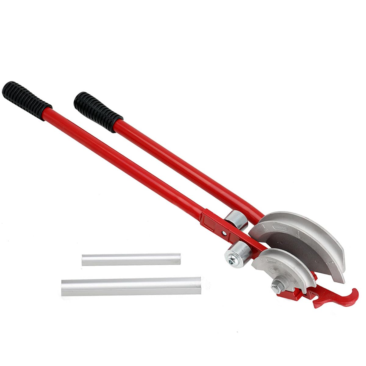 LALABU Rohrbiegegerät 2-in-1 Bremsleitung Biegewerkzeug, 15mm & 22mm Rohrbieger, 0-90 Grad Manueller Biegezange,Rohrbieger-Set für Rohre aus Kupfer, Messing