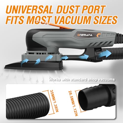 Onemana 2-in-1 Detail & Palm Sander