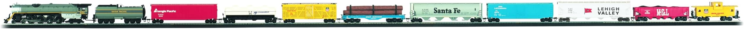 Bachmann Trains - Overland Limited Ready To Run Electric Train Set - HO Scale