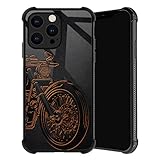 TnXee Compatible with iPhone 14 Case,Cool Motorcycle Phone Cover for Men/Women,Soft TPU Anti-Skid Thread Frame Four Corner Anti-Collision Protection Case Compatible with iPhone 14 6.1inch