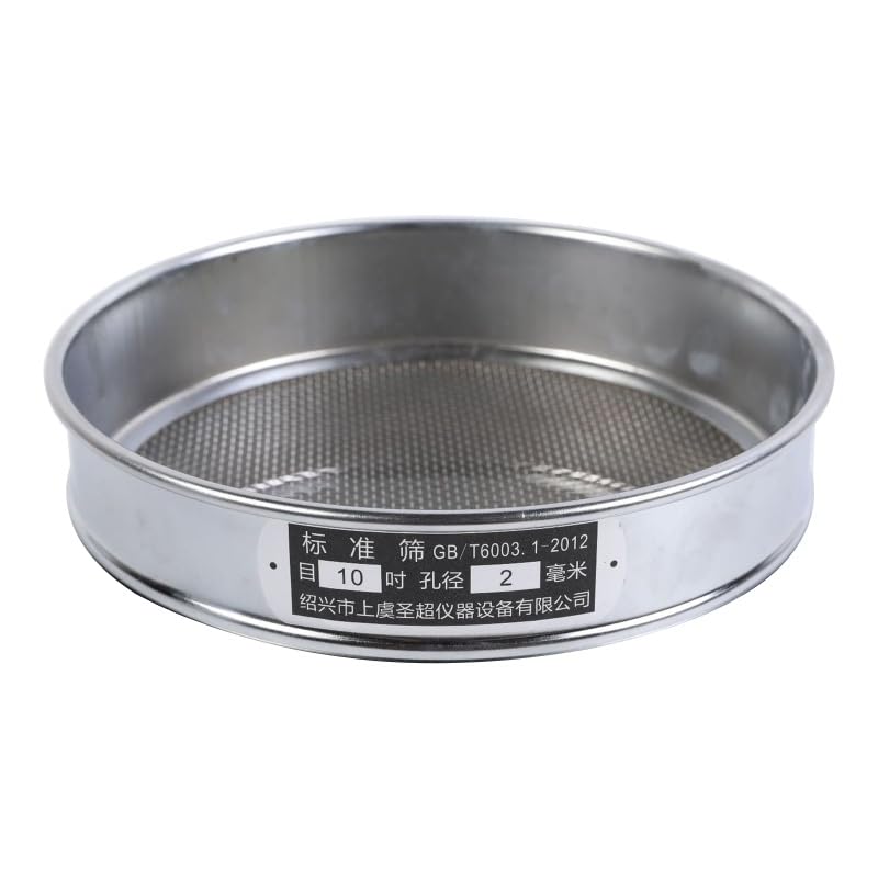 sprzęt laboratoryjny Sito testowe ze stali nierdzewnej Standardowe sito testowe o średnicy oczek 4/10/20/60 Mesh(20 measuring 0.9mm)