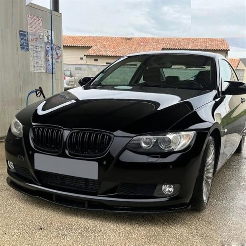 Lèvre de pare-chocs avant BMW E92 E93 2006-2009 style carbone - 4