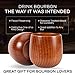 Oaksip The Original Wooden Bourbon Drinking Glass Bourbon Gifts for Men | Wooden Old Fashioned Glass | Great Whiskey Gifts for Husband, Dad, or Brother | Perfect Present For Men Who Have Everything