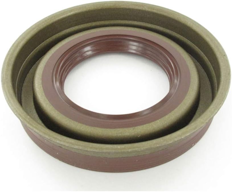 Angled view of the SKF Seal 17327, showing its multi-layered construction and sealing surfaces.