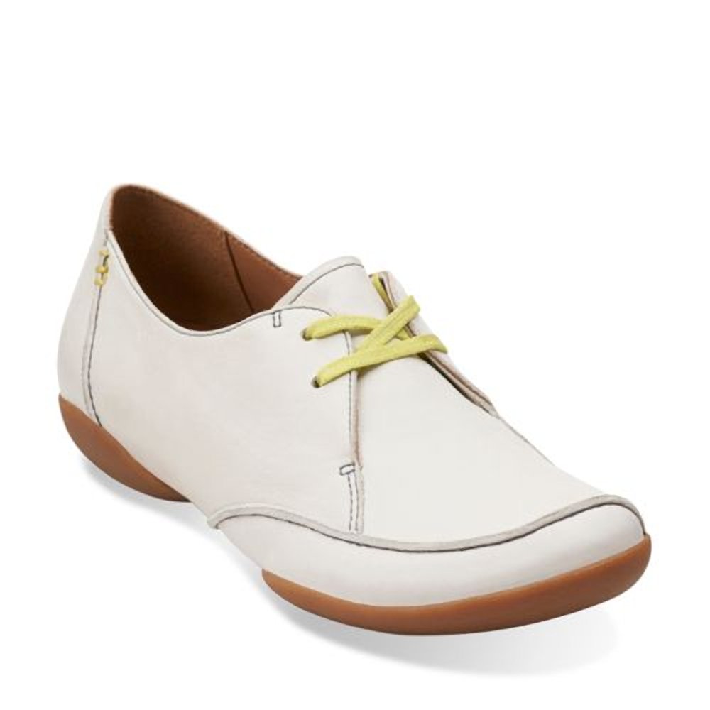 Clarks Women's Off White Artisan Felicia Vale 6 B(M) US