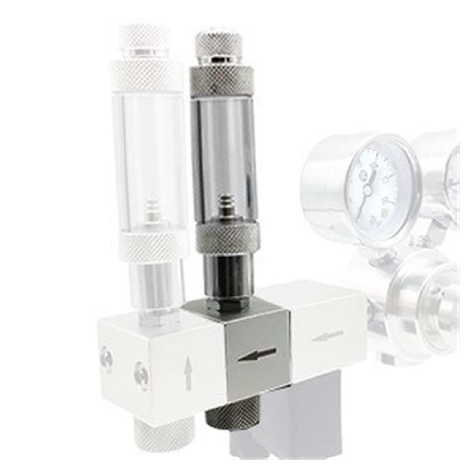 Reduktor ciśnienia CO2, Akwarium Regulator CO2 Elektromagnes ciśnienia Wysoki cylinder Akcesoria do zaworów Zestaw wędkarski Fishbowl Reduktor dwutlenku węgla