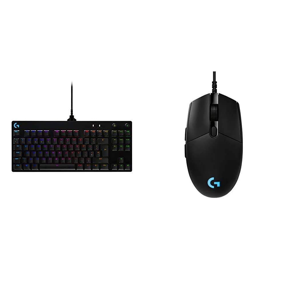 Buy Logitech G PRO TKL Mechanical Gaming Keyboard, GX Blue Clicky Key Switches, LIGHTSYNC RGB
