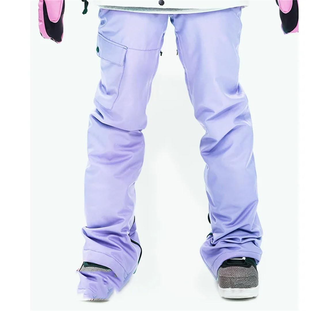 Zimowe spodnie narciarskie damskie outdoorowe wiatroszczelne ciepłe spodnie śniegowe zimowe spodnie narciarskie snowboard spodnie