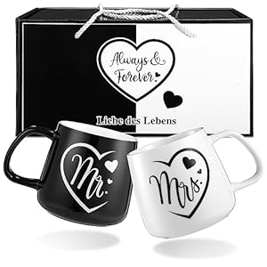 Lihaomrandmrsmugssetof2coffeemugscouplecoffeemugsforweddinggiftsengagementgiftsanniversaryvalentinesdayhisandherweddingmugsmarriagegifts Urban Country Home Decor Lihao mr and mrs mugs set of 2 coffee mugs couple coffee mugs for wedding gifts engagement gifts anniversary valentines day his and her wedding mugs marriage gifts urban country home decor