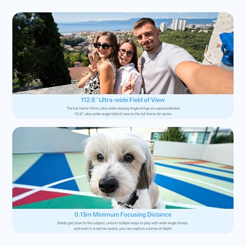 Image of VILTROX AF 14mm F4.0 Air FE Lens for Sony E Mount, 112.6 Ultra-Wide Angle STM Auto Focus Full Frame Lens Compatible with Sony E-Mount Cameras a7IV a7RV a9II a7CII ZVE1 A1 a6700 a6400 a7rv a7iii