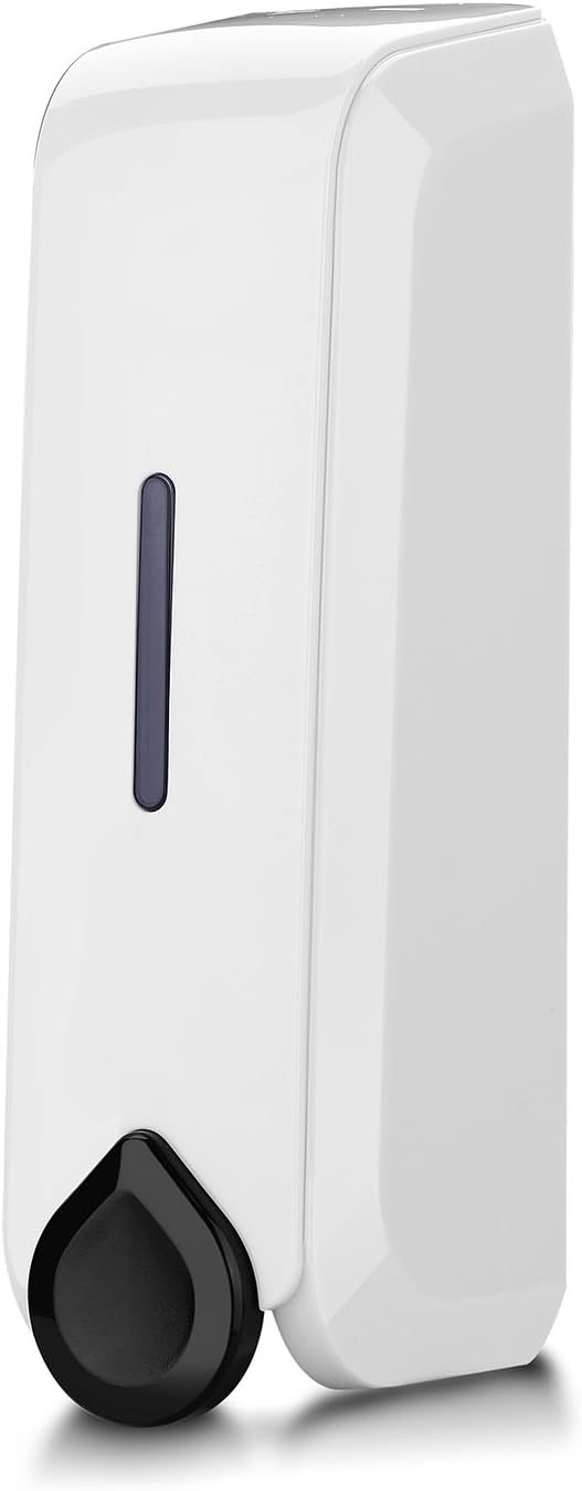 Unee1 Hand Liquid Soap Dispenser Plastic Wall Mounted Commercial for Kitchen Sink Dish Bathroom Shower Bar Laundry