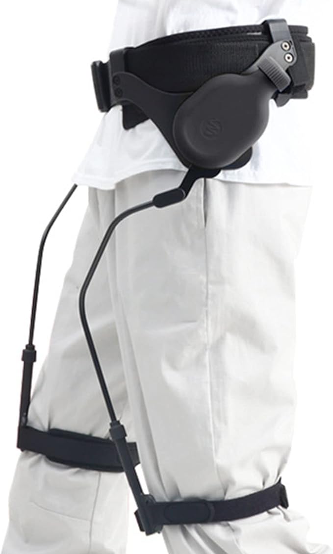 oiakus Walking Aid Bionic Body Power Walking Aids, Portable Double Leg