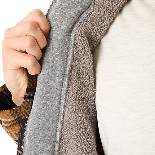 Smith's Workwear Big Men's Sherpa-Lined Microfleece Shirt Jacket4