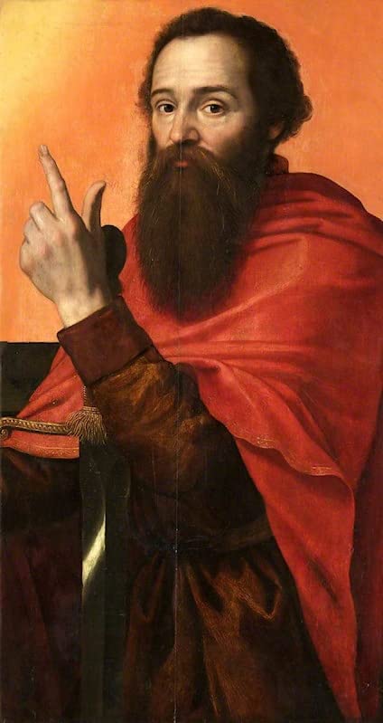 Saint Paul Anthonis Mor poster image impression sur toile décoration grand format