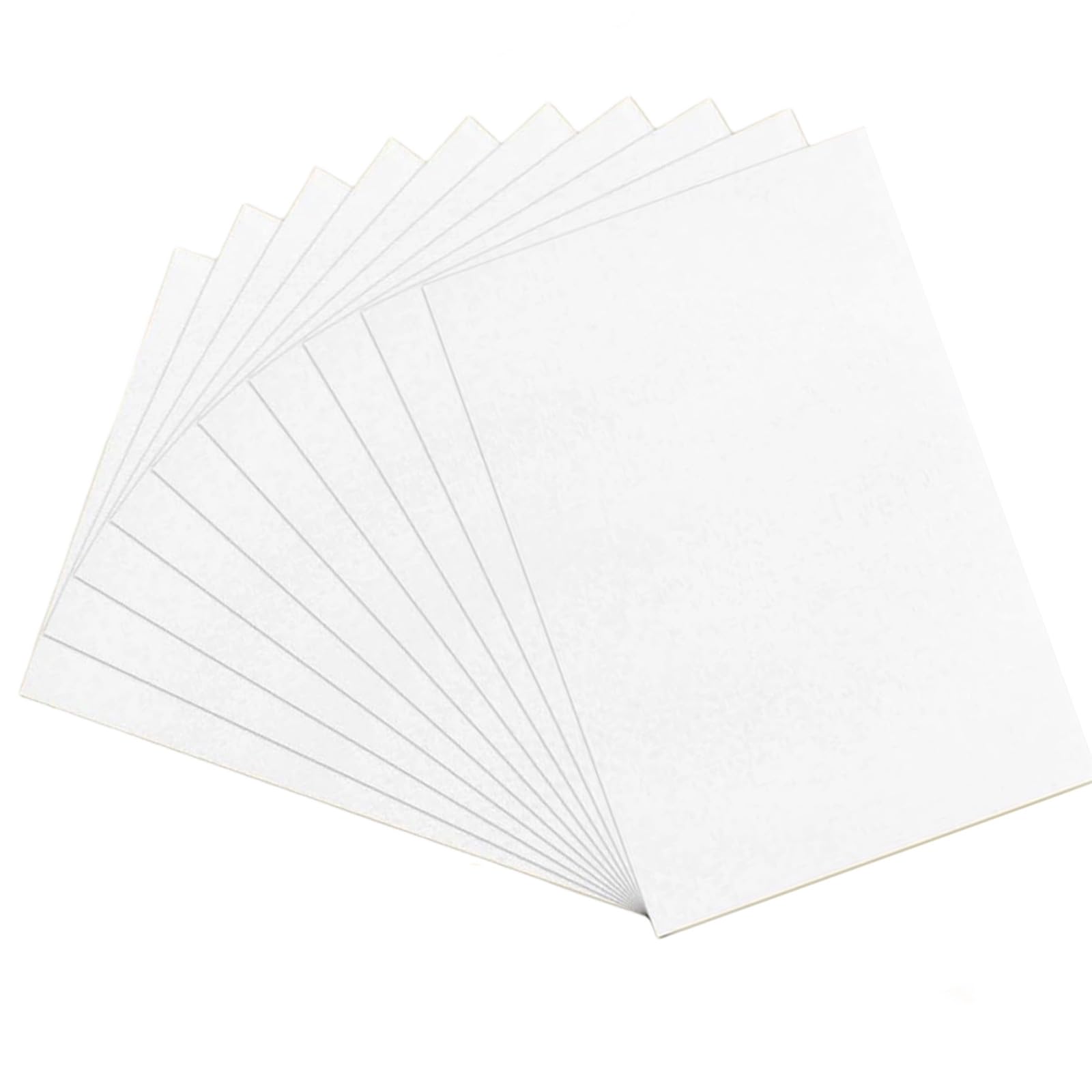 Xinsheinelry Bulk Pack of Heat Activated Shrink Film for Crafting with Keychains and Rings Supplies Heat Activated Shrink Film
