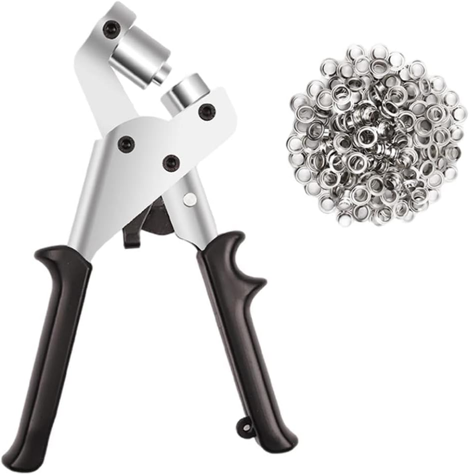 TERRIFI Grommet Eyelet Pliers Kit, Grommets Pliers Machine Tool with