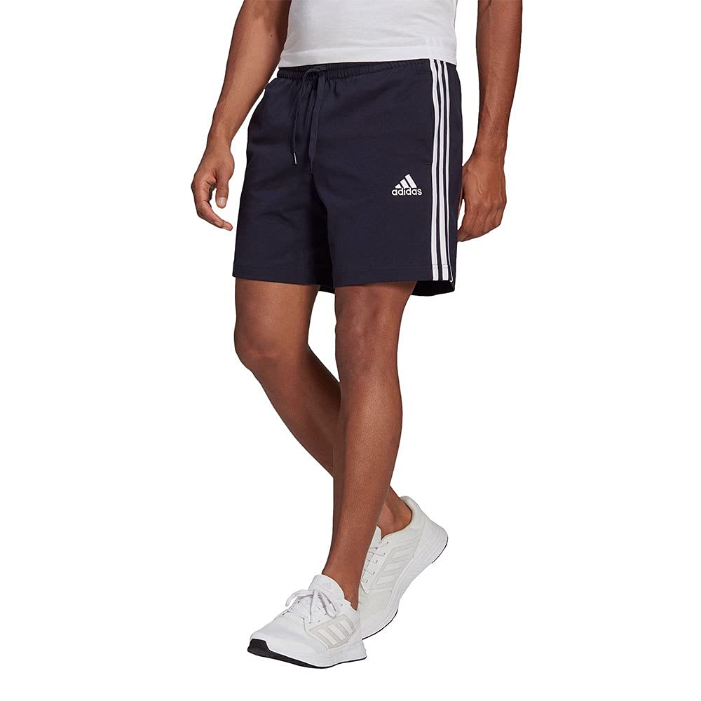 adidas Men M 3S SJ SHO Sports Shorts Blue 2XL-picture-28