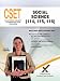 2017 CSET Social Science (114, 115, 116) (California Subject Examination for Teachers)