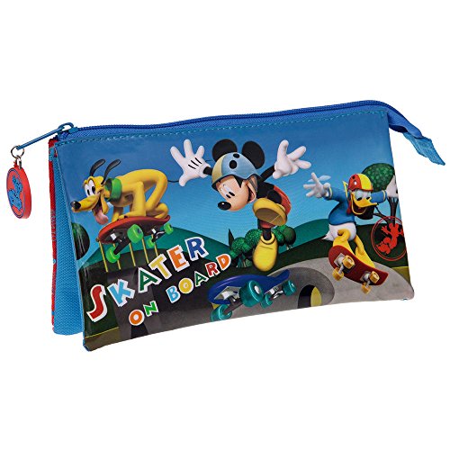 Mickey Mouse Skater on Board, portatodo Tripla, 22...