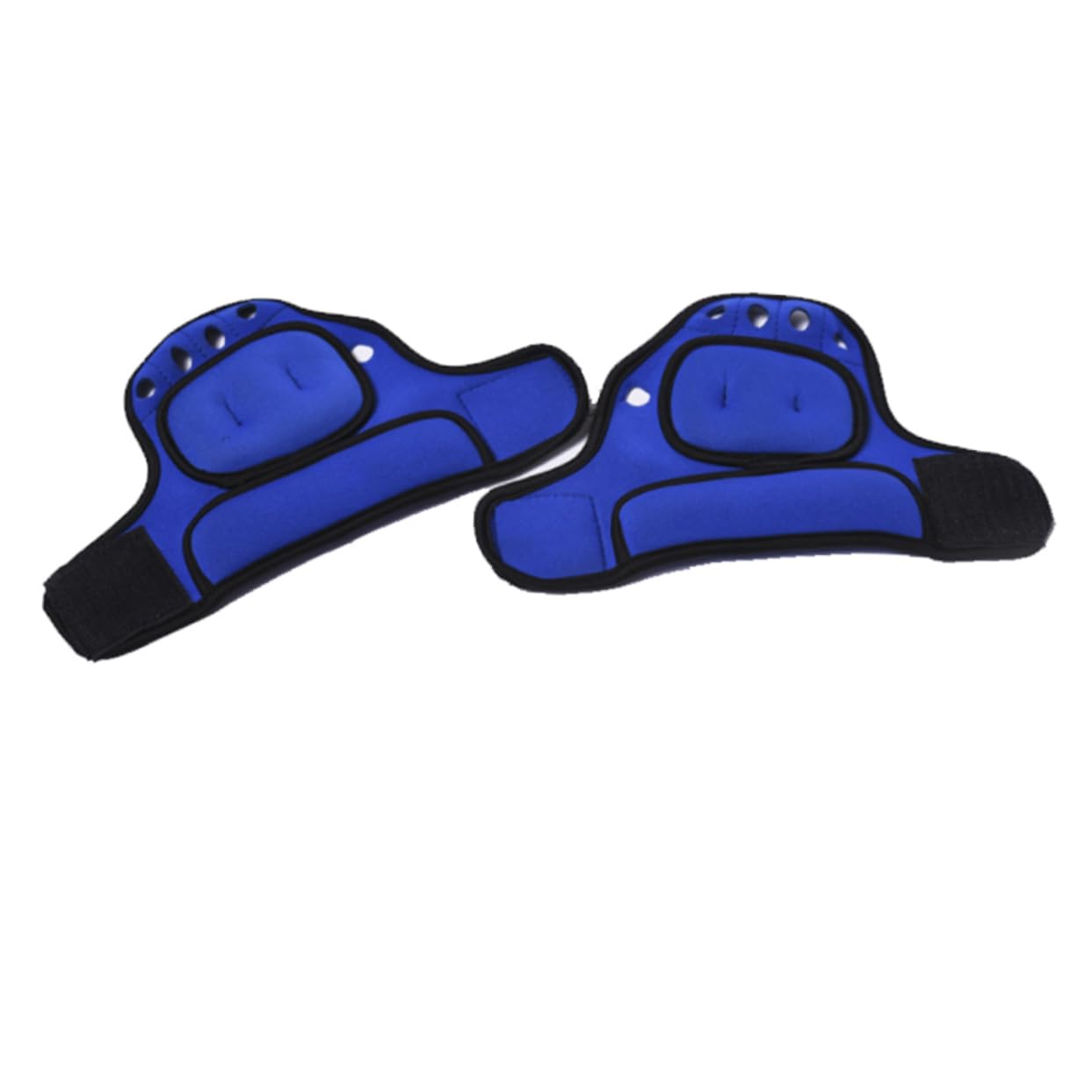 Toddmomy Guantes Peso de 1kg, Par Azul de Poliéster para Gimnasio