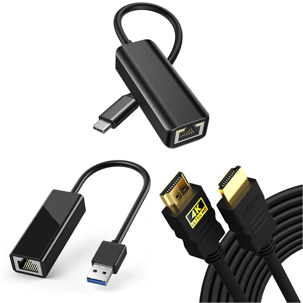 Sounce Type C to RJ45 Ethernet LAN Adapter, Up to 1000 Mbps, for Windows/Mac/Linux (Black)-image-9