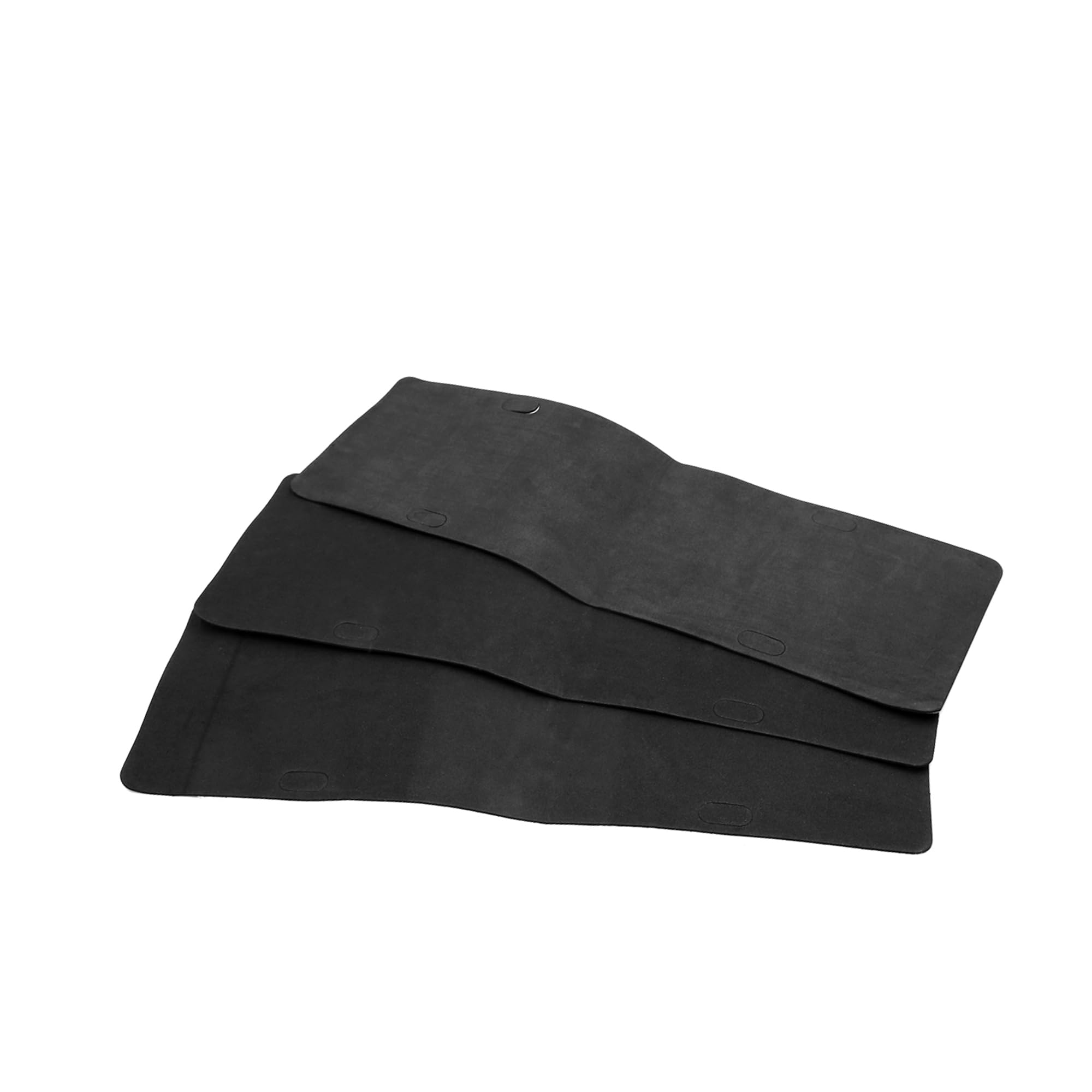 Almohadillas antivibración de espuma negra adhesiva para fijar la placa de matrícula del coche 5