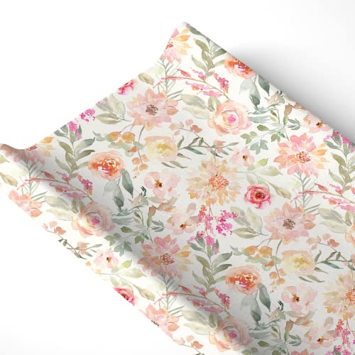 Image of Lounger cover Parent (Watercolor Dalia Changing Pad(32x16x4))