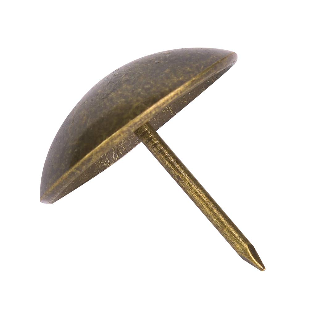 30 Pezzi Chiodi per Tappezzeria, Disegni per Sedie, Chiodi per Moquette, Perni Rotondi per Ispessimento Tappezzeria, Borchie per Placcatura in Ferro per Accessori per (30 * 30mm (addensato))
