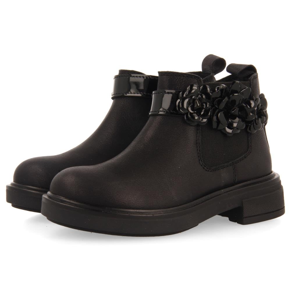 GIOSEPPO Heviz, Girls Boots, Black/White, 9.5 UK Child