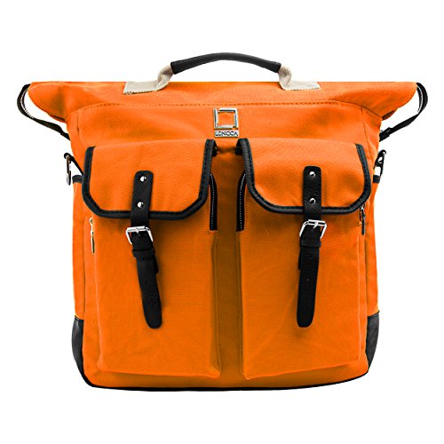 Lencca Phlox Backpack Orange Carry On Laptop Bag Fits Apple Macbook Pro 15' & 13' Retina/Macbook Air 11' & 13' Inch #TOP2