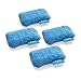 E-Cloth Fresh Mesh Pad, Premium Microfiber Non-Scratch Kitchen Dish Scrub Sponge, Blue, 4 Pack