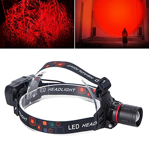 LED-Stirnlampe, Rotlicht-Stirnlampe mit hoher Helligkeit für die Vogelbeobachtung für die Imkerei für die… – Bild 5