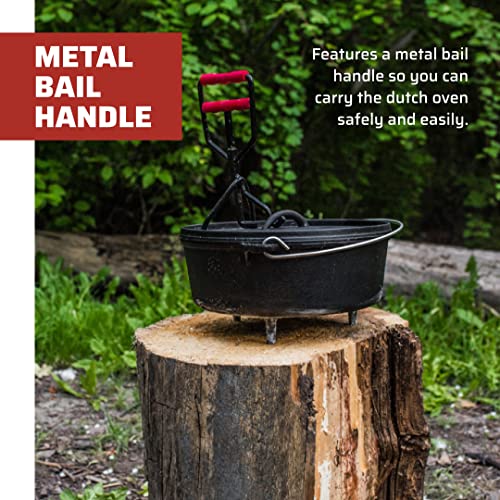 Camp Chef Classic 12 Dutch Oven - Cast Iron Dutch Oven Pot with Lid for Indoor & Outdoor Cooking - 12" Dutch Oven - 6 Quarts - Image 7