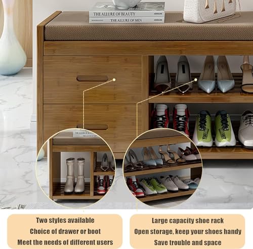 Tabouret ottoman moderne résistant pour optimiser une petite entrée