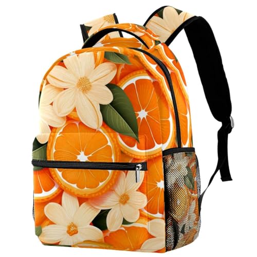 Sac à dos de voyage Campus orange, idéal pour les sorties scolaires des enfants