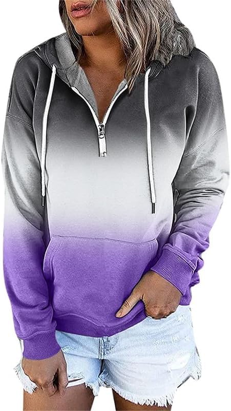 Sweat à capuche zippé pour femme idéal pour vos sorties de loisirs