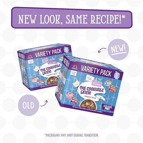 Image of Weruva Cats in The Kitchen, The Coolsville Catch! Variety Pack, 6oz Can (Pack of 12)