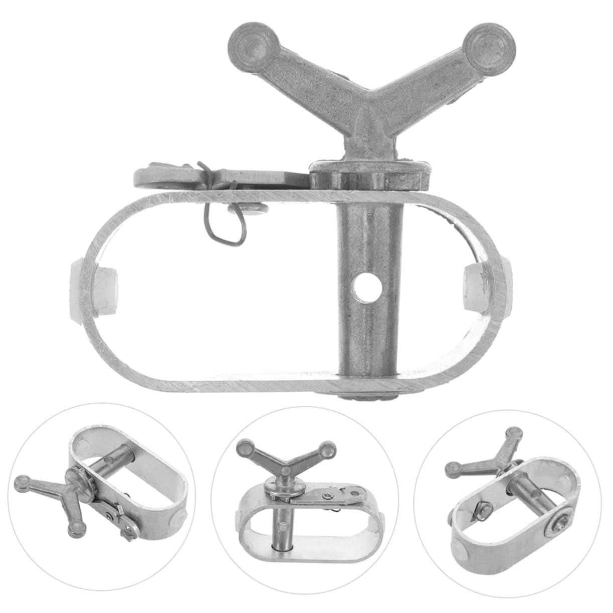 Abaodam 2Pcs Steel Cable Tightener for Clotheslines and Winter Covers Durable Wire Tensioner for Pool Covers and Fences High Impact Resistance and Resistant Design Reliable Cable