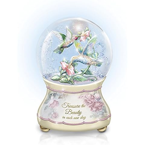 Bradford Exchange Lena Liu Musical Glitter Globe Cover