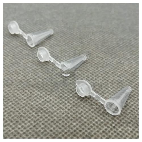 Tube à centrifuger en plastique fond V transparent de haute précision pour laboratoire