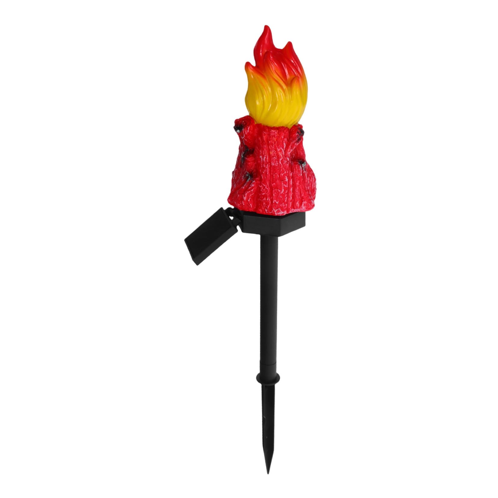 Toddmomy Torcia Solare Esterna in Resina Luce Led Forma Di Fiamma Decorazione Paesaggistica Per Giardino Patio Vialetto e Illuminazione Esterna
